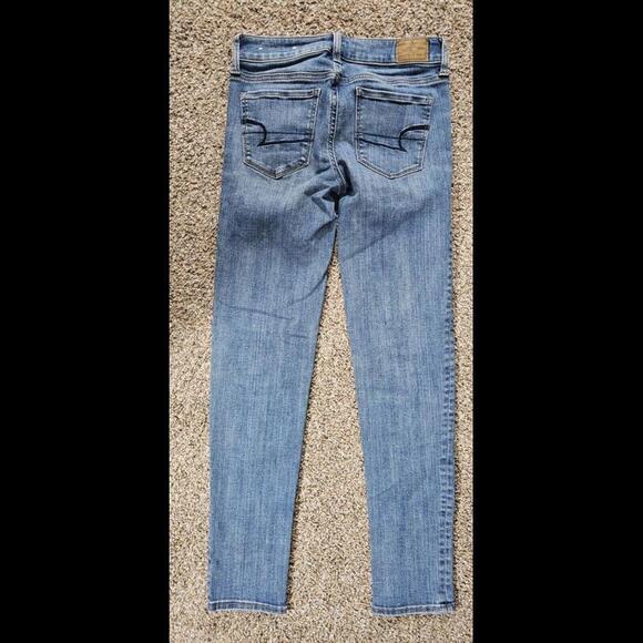 American Eagle Jeans Womens Size 0 Regular Super Stretch - Picture 7 of 9
